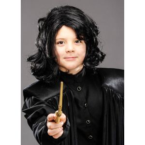 Struts Fancy Dress Kids Professor Snape Style Gothic Black Fancy Dress Fantasy Wizard Wig Struts Fancy Dress Kids Professor Snape Style Gothic Black Fancy Dress Fantasy Wizard Wig