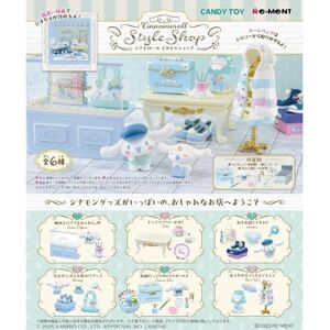 Re-Ment Sanrio Cinnamoroll Style Shop Full Set 6 Box Figure Japan Official Re-Ment Sanrio Cinnamoroll Style Shop Full Set 6 Box Figure Japan Official