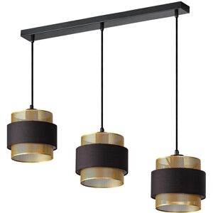 Osram Decor Hornet Pendant Linear Ceiling Light 3 X E27 Black Osram Decor Hornet Pendant Linear Ceiling Light 3 X E27 Black