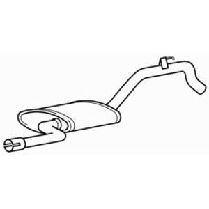 Premium Centre Exhaust Middle Silencer For Jaguar Xj6 Daimler 9dpc 3.6 (1986-1989) Premium Centre Exhaust Middle Silencer For Jaguar Xj6 Daimler 9dpc 3.6 (1986-1989)