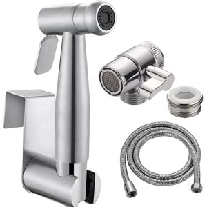 Portable Bidet Sprayer Kit - With Tap Diverter For Kitchen Sink Faucet Or Bathr Portable Bidet Sprayer Kit - With Tap Diverter For Kitchen Sink Faucet Or Bathr