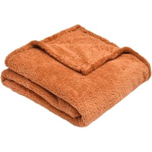 Sleepdown Rust Orange Super Soft Teddy Fleece Throw Over Sofa Super Soft Warm C Sleepdown Rust Orange Super Soft Teddy Fleece Throw Over Sofa Super Soft Warm C
