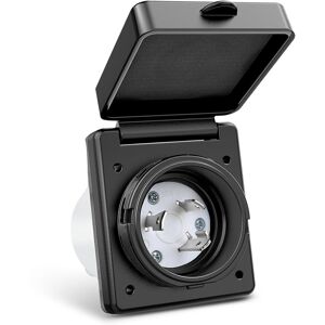 Sodial 3x(30 Rv Shore Inlet 125v Lock Receptacle Nema L5-30p Enclosed Lockable2403 Sodial 3x(30 Rv Shore Inlet 125v Lock Receptacle Nema L5-30p Enclosed Lockable2403