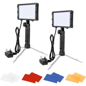 Emart Video Light 2 Pack, Portable 60 Led 5500k Continuous Photography Lighting Emart Video Light 2 Pack, Portable 60 Led 5500k Continuous Photography Lighting