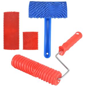 Sodial 4x(Wood Grain Tools, 4pcs Wood Grain Roller Painting Tools Texture Pattern3213 Sodial 4x(Wood Grain Tools, 4pcs Wood Grain Roller Painting Tools Texture Pattern3213