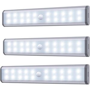 Motion Sensor Cabinet Lights, 20 Led Wireless Under Cupboard Light With Built-In Motion Sensor Cabinet Lights, 20 Led Wireless Under Cupboard Light With Built-In