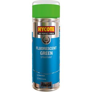 6x Hycote Fluorescent Green Fast Drying Aerosol Spray Paint 400ml Xuk469 Metal 6x Hycote Fluorescent Green Fast Drying Aerosol Spray Paint 400ml Xuk469 Metal