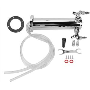 New Double Faucet Stainless Steel Draft Beer Tower For Party Bar Homebrew Supply New Double Faucet Stainless Steel Draft Beer Tower For Party Bar Homebrew Supply