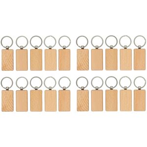 Sodial 3x(20 Pcs Wood Engraving Blanks Rectangle Blank (Width:1.22 Inch) For3749 Sodial 3x(20 Pcs Wood Engraving Blanks Rectangle Blank (Width:1.22 Inch) For3749