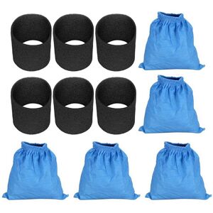 Sodial 3x(5pcs For Mv1 Wd1 Wd2 Wd3 Se4001 Bag & 6x For Wet Dry Foam Mv1 Wd17751 Sodial 3x(5pcs For Mv1 Wd1 Wd2 Wd3 Se4001 Bag & 6x For Wet Dry Foam Mv1 Wd17751