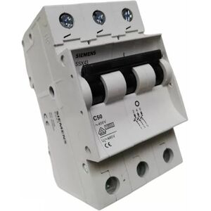 Siemens 5sx43507 Circuit Breaker 3p C 50a 10ka Siemens 5sx43507 Circuit Breaker 3p C 50a 10ka