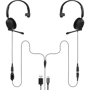 Pro-Ject Monaural Training & Supervising Taa & Ndaa Compliant Usb Headset Bundle Pro-Ject Monaural Training & Supervising Taa & Ndaa Compliant Usb Headset Bundle