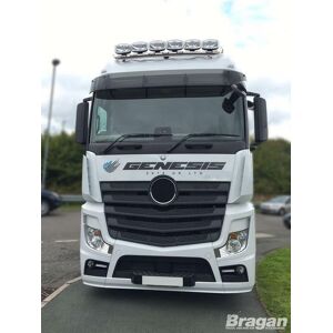 Bragan™ Stainless Roof Bar +rectangle Spot Lamp For Mercedes Actros Mp4 2012+ Giga Space Bragan™ Stainless Roof Bar +rectangle Spot Lamp For Mercedes Actros Mp4 2012+ Giga Space