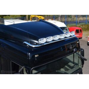 Bragan™ Roof Bar + Spot Lamp Lights For Daf Xf 106 2013+ Space Cab Truck Stainless Steel Bragan™ Roof Bar + Spot Lamp Lights For Daf Xf 106 2013+ Space Cab Truck Stainless Steel