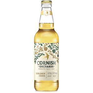 Cornish Orchards Golden Cider 500ml Glass Bottle - Pack Of 6 Cornish Orchards Golden Cider 500ml Glass Bottle - Pack Of 6