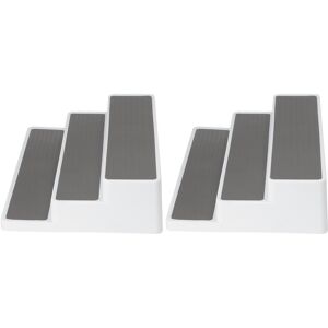 2pcs 3 Tier Spice Rack Step Shelf Organizer Stand Kitchen Countertop Holder 2pcs 3 Tier Spice Rack Step Shelf Organizer Stand Kitchen Countertop Holder