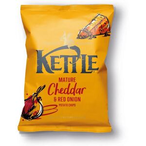 Kettle Mature Cheddar Red Onion Crisps 40g (Pack Of 54) Fg001862 Kettle Mature Cheddar Red Onion Crisps 40g (Pack Of 54) Fg001862