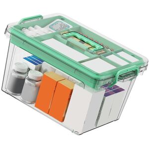 »medicine Storage Organizer Portable First Aid Kit Container With Handle For »medicine Storage Organizer Portable First Aid Kit Container With Handle For