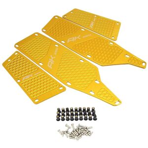 Eurowagens Motorcycle Floorboards Foot Pegs Pedal Front & Rear Footrest Footboard Gold Eurowagens Motorcycle Floorboards Foot Pegs Pedal Front & Rear Footrest Footboard Gold