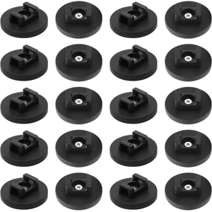 Does Not Apply 20pcs Magnetic Cable Zip Tie Mounts - 43mm Base Magnetic Cable Holder For Wire O Does Not Apply 20pcs Magnetic Cable Zip Tie Mounts - 43mm Base Magnetic Cable Holder For Wire O