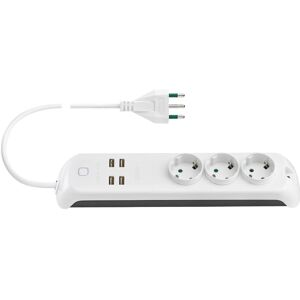 Vimar Power Strip Smart Wi-Fi Compatible With Alexa And Google Home 3 Way Schuko Vimar Power Strip Smart Wi-Fi Compatible With Alexa And Google Home 3 Way Schuko
