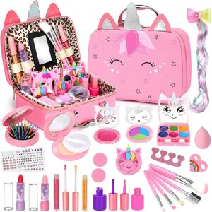 Jooful Kids Makeup Sets For Girls, Washable Make Up Set Toys For Little Princess, Real Jooful Kids Makeup Sets For Girls, Washable Make Up Set Toys For Little Princess, Real