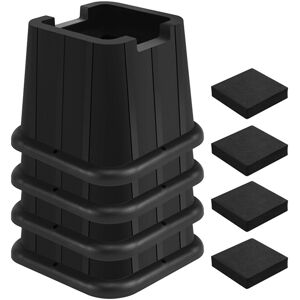 Sodial 2x(Bed Risers Heavy Duty, Adjustable Furniture Risers For Bed, Sofa, Table,4121 Sodial 2x(Bed Risers Heavy Duty, Adjustable Furniture Risers For Bed, Sofa, Table,4121