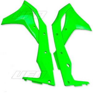 Ufo Kawasaki Kxf 450 -16/18 - Gills Of Radiateur- Ka04736aflu Ufo Kawasaki Kxf 450 -16/18 - Gills Of Radiateur- Ka04736aflu