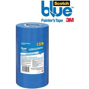 3M Scotchblue 2090 Maskpaint Tower Masking Tape Sticky Tape 24mm X 50m 9 Rolls 3M Scotchblue 2090 Maskpaint Tower Masking Tape Sticky Tape 24mm X 50m 9 Rolls