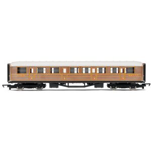 Hornby Coach R4332 Lner Teak Composite Railroad Hornby Coach R4332 Lner Teak Composite Railroad