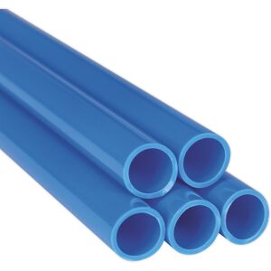 Thatcable 5 Pack - 22mm X 3m Blue Rigid Nylon Pipe -Compressed Air Ring Main Straight Tube Thatcable 5 Pack - 22mm X 3m Blue Rigid Nylon Pipe -Compressed Air Ring Main Straight Tube