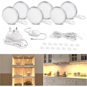 Dimmable Under Cabinet Kitchen Lights,Set Of 6,Super Bright Display Cabinet Ligh Dimmable Under Cabinet Kitchen Lights,Set Of 6,Super Bright Display Cabinet Ligh