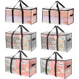 Does Not Apply 6 Pack Extra Large Moving Storage Bags With Zips, Heavy-Duty Organizer Tote, Mov Does Not Apply 6 Pack Extra Large Moving Storage Bags With Zips, Heavy-Duty Organizer Tote, Mov