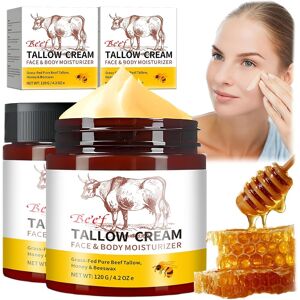 Kenmohuo 2pcs*120g Beef Tallow Moisturizer Skin Care, Beef Tallow And Honey Balm Uk, Gra Kenmohuo 2pcs*120g Beef Tallow Moisturizer Skin Care, Beef Tallow And Honey Balm Uk, Gra