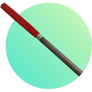 Iwasaki Cp-20nh Japanese Chemically Polished Half Round Needle File 200mm X 10mm Iwasaki Cp-20nh Japanese Chemically Polished Half Round Needle File 200mm X 10mm