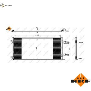 Nrf Condenser Air Conditioning 350338 For Vauxhall Astra/mk/vii Opeld 10 Xfl 3cyl Nrf Condenser Air Conditioning 350338 For Vauxhall Astra/mk/vii Opeld 10 Xfl 3cyl
