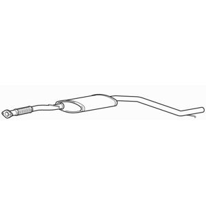 Premium Quality Centre Exhaust Middle Silencer For Ford Mondeo L1f/l1j 1.6 (1993-1996) Premium Quality Centre Exhaust Middle Silencer For Ford Mondeo L1f/l1j 1.6 (1993-1996)
