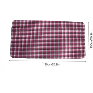 Care+ Incontinence Bed Pad Purple Plaid Washable Reusable Heavy Absorbency Hosp Mai Care+ Incontinence Bed Pad Purple Plaid Washable Reusable Heavy Absorbency Hosp Mai