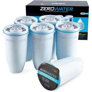 Zerowater Replacement Water Filter Cartridges 5 Stage Filtration System Reduces Fluoride Zerowater Replacement Water Filter Cartridges 5 Stage Filtration System Reduces Fluoride