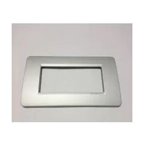 Bticino Spa Bticino Am4804sl Matix Plate 4 Places // Modules Silver Bticino Spa Bticino Am4804sl Matix Plate 4 Places // Modules Silver