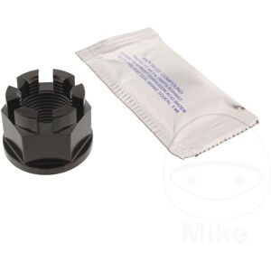 Jmp Axle Nut M18x1.5mm Black Fits Kawasaki Er-6f 650 2012-2016 Jmp Axle Nut M18x1.5mm Black Fits Kawasaki Er-6f 650 2012-2016