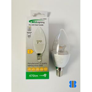 New (Box 10) Bell Lighting 60564 3.9w Pro Led Clear Candle Ses E14 470lm 2700k New (Box 10) Bell Lighting 60564 3.9w Pro Led Clear Candle Ses E14 470lm 2700k
