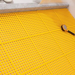 Yellow 10pcs Suction Cup Floor Mats Anti Slip Plastic Mosaic Bath Mat For K Sg Yellow 10pcs Suction Cup Floor Mats Anti Slip Plastic Mosaic Bath Mat For K Sg
