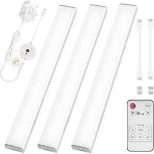 Under Cabinet Lights, Led Under Counter Light Bar With Remote And Timer, Plug In Under Cabinet Lights, Led Under Counter Light Bar With Remote And Timer, Plug In