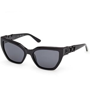 Guess Gu00264 01d Shiny Black 55/18/140 Woman Sunglasses Guess Gu00264 01d Shiny Black 55/18/140 Woman Sunglasses