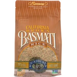 Sustainable Brown Basmati Rice 32 Oz(Case Of 6) By Lundberg Sustainable Brown Basmati Rice 32 Oz(Case Of 6) By Lundberg