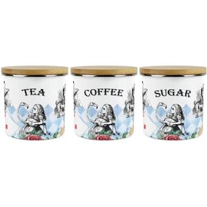Purely Home Alice'S Adventures In Wonderland Tea, Coffee & Sugar Canisters - Kitchen Gifts Purely Home Alice'S Adventures In Wonderland Tea, Coffee & Sugar Canisters - Kitchen Gifts