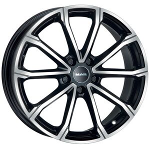 Alloy Wheel Mak Davinci For Volkswagen Caddy N1 7x17 5x112 Black Mirror 00z Alloy Wheel Mak Davinci For Volkswagen Caddy N1 7x17 5x112 Black Mirror 00z