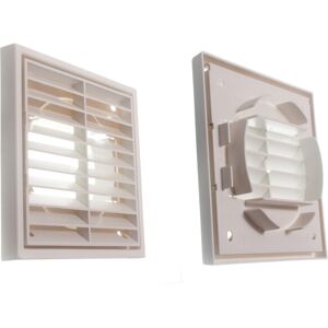 8 X Louvred Grille Exterior/ Interior Use Vents 100mm 4 Inch Onestopdiy New 8 X Louvred Grille Exterior/ Interior Use Vents 100mm 4 Inch Onestopdiy New