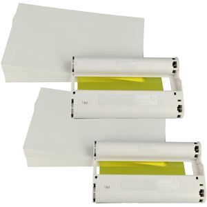 Vhbw 2x Ink Printer Cartridge Cyan/magenta/yellow For Canon Selphy Cp330 Cp400 Cp300 Vhbw 2x Ink Printer Cartridge Cyan/magenta/yellow For Canon Selphy Cp330 Cp400 Cp300